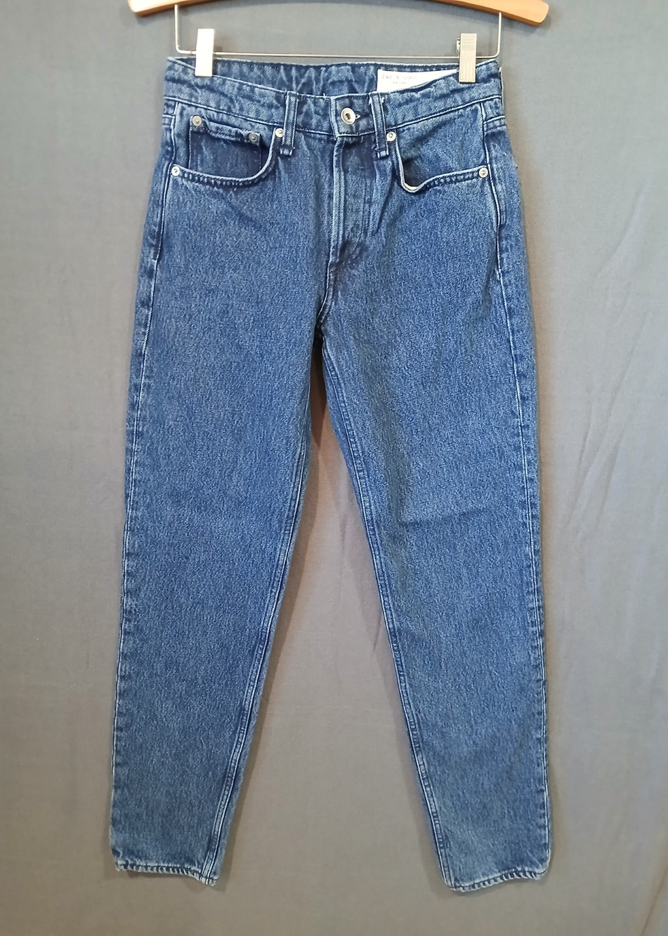 Rag & Bone New York Jeans Womens 23 Blue Denim Pockets Casual Button Fly Travel